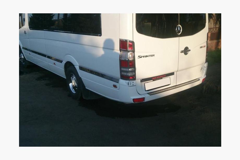 Mercedes Sprinter W906 2006–2018 Nerezové lišty na dveře Fotografie 4