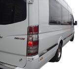 Volkswagen Crafter 2006–2016 Nerezové lišty na dveře Střední. Carmos - turecká ocel fotografie 6