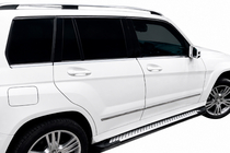Mercedes GLK třída X204 2008–2015 Boční nášlapy Allmond Grey (2 ks, hliník) fotografie 1