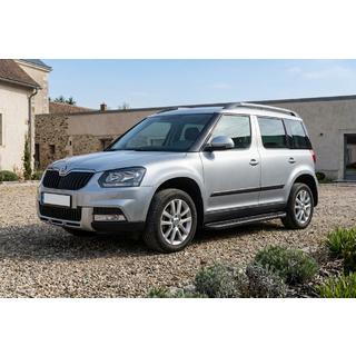Boční prahy Bosphorus Black (2 ks, hliník) Skoda Yeti 2009–2017 fotografie 1