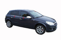 Opel Astra H 2004–2013 Vnější okenní lišty (nerez) SW, Carmos - turecká ocel fotografie 8