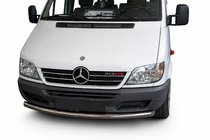 Mercedes Sprinter W901/902/903/904/905 1995–2006 Přední ochranný rám ST008 (nerez) fotografie 1