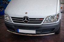 Mercedes Sprinter W901/902/903/904/905 1995–2006 Přední ochranný rám ST008 (nerez) fotografie 2