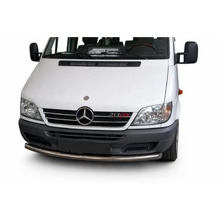 Přední ochranný rám ST008 (nerez) Mercedes Sprinter W901/902/903/904/905 1995–2006 fotografie 1