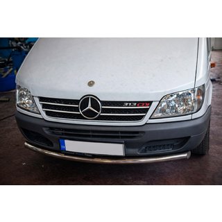 Přední ochranný rám ST008 (nerez) Mercedes Sprinter W901/902/903/904/905 1995–2006 fotografie 2