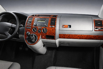 Volkswagen T5 Transporter 2003–2010 Kryty palubní desky (Turecko) Klavírní černá fotografie 1