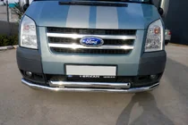 Ford Transit 2000–2014 Přední ochranný rám ST014 (2006-2014, nerez) fotografie 2