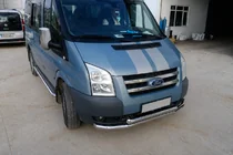 Ford Transit 2000–2014 Přední ochranný rám ST014 (2006-2014, nerez) fotografie 3