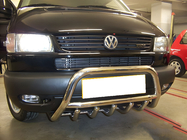 Volkswagen T4 Caravelle/Multivan 1990–2003 Nerezový přední ochranný rám WT003 60 mm 51 mm, s nápisem fotografie 7