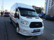 Ford Transit 2014– Sluneční kšilt na čelní sklo (černý lesk, 5 mm) fotografie 9