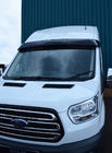 Ford Transit 2014– Sluneční kšilt na čelní sklo (černý lesk, 5 mm) fotografie 5