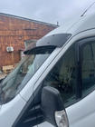 Ford Transit 2014– Sluneční kšilt na čelní sklo (černý lesk, 5 mm) fotografie 22