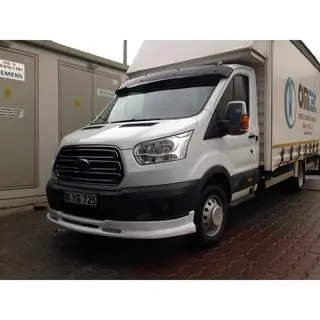 Sluneční kšilt na čelní sklo (černý lesk, 5 mm) Ford Transit 2014– fotografie 2