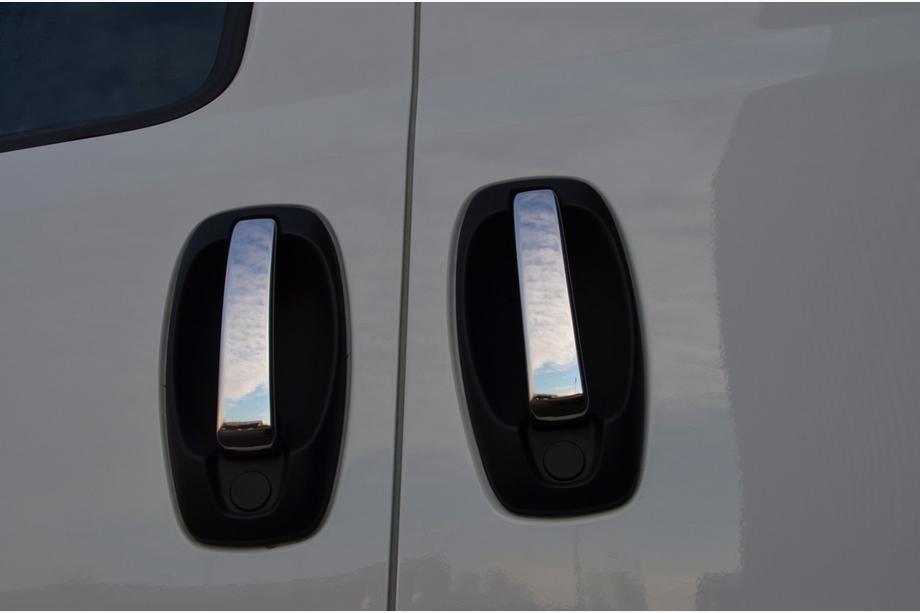 Citroen Nemo 2007–2017 Chromové kryty klik dveří (4 ks, nerez) Image
