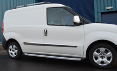 Citroen Nemo 2007–2017 Kryty klik a okolí (8 ks, nerez) fotografie 16
