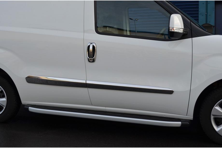 Citroen Nemo 2007–2017 Kryty klik a okolí (8 ks, nerez) Image