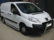 Citroen Nemo 2007–2017 Boční nášlapy Premium (2 ks, nerez.) Ø60 mm fotografie 1