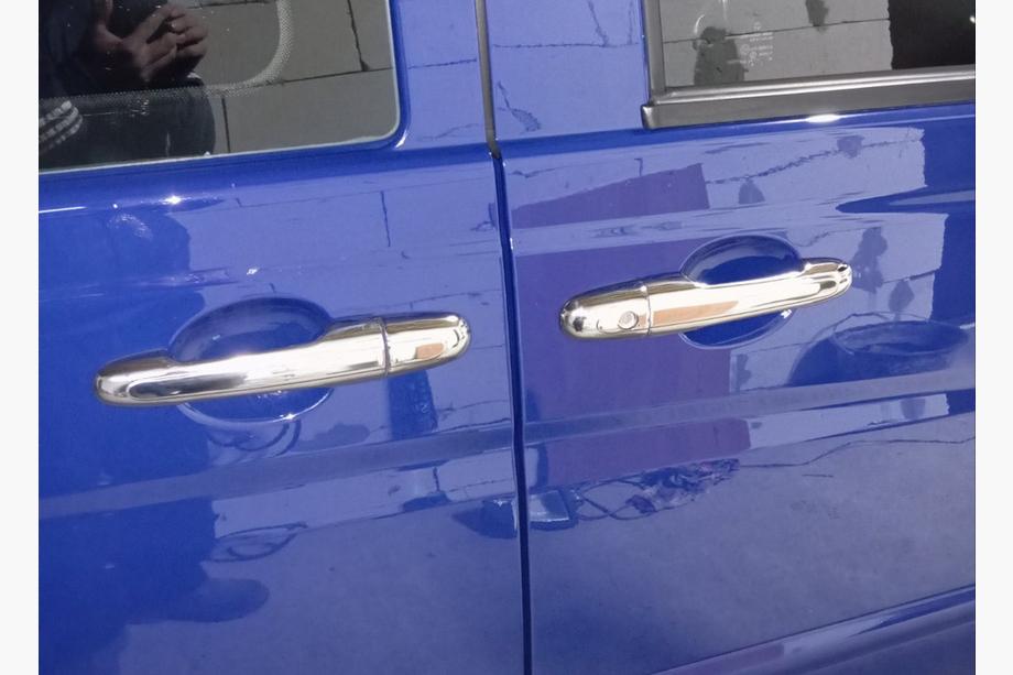 Mercedes Vito W639 2004–2014 Nerezové kryty klik dveří 3 ks, OmsaLine – italská nerezová ocel Fotografie 6