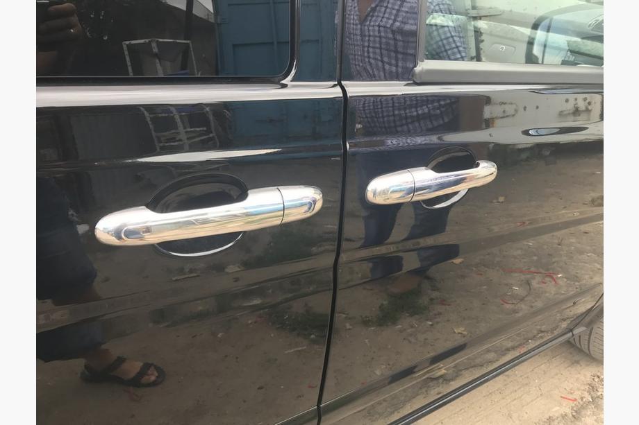 Mercedes Vito W639 2004–2014 Nerezové kryty klik dveří 3 ks, OmsaLine – italská nerezová ocel Fotografie 5