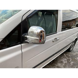 Chromované kryty zrcátek Vito 2004-2010 (2 ks) Mercedes Vito W639 2004–2014 fotografie 2