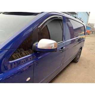 Chromové kryty zrcátek Vito 2010-2015 (2 ks) Mercedes Vito W639 2004–2014 fotografie 2