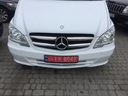 Mercedes Vito W639 2004–2014 Nerezové lišty na masku chladiče 2010-2015 (nerez) OmsaLine – italská nerezová ocel fotografie 4