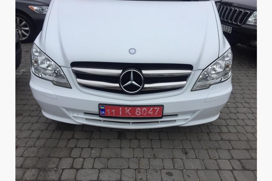 Mercedes Vito W639 2004–2014 Nerezové lišty na masku chladiče 2010-2015 (nerez) Carmos - turecká ocel Fotografie 4