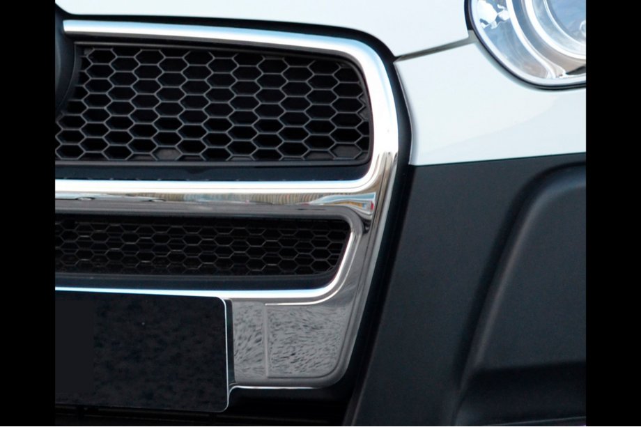 Fiat Doblo II 2010–2022 Nerezové lišty na masku chladiče (2010-2015, kompletní) Fotografie 6