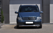 Mercedes Vito W639 2004–2014 Přední ochranný rám ST008 (nerez) fotografie 4