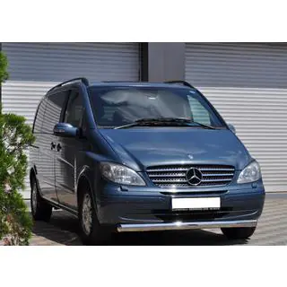 Přední ochranný rám ST008 (nerez) Mercedes Vito W639 2004–2014 fotografie 3