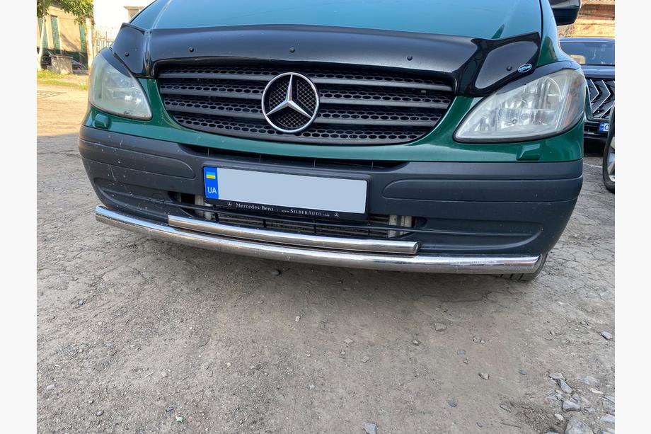 Mercedes Vito W639 2004–2014 Přední ochranný rám ST014 (nerez) 2010-2015, 70 → 48 mm Fotografie 2