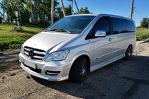 Mercedes Vito W639 2004–2014 Přední lip spoiler na nárazník BRB V1 (k lakování) Roky 2004-2010 fotografie 2