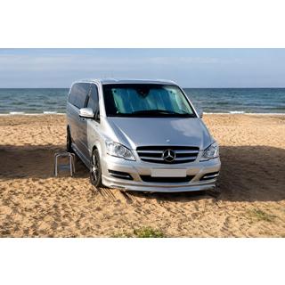 Přední lip spoiler na nárazník BRB V1 (k lakování) Mercedes Vito W639 2004–2014 fotografie 1