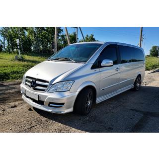 Přední lip spoiler na nárazník BRB V1 (k lakování) Mercedes Vito W639 2004–2014 fotografie 2