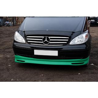 Přední lip spoiler na nárazník BRB V1 (k lakování) Mercedes Vito W639 2004–2014 fotografie 4