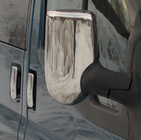 Ford Transit 2000–2014 Chromové kryty zpětných zrcátek (2 ks) fotografie 4