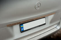 Mercedes Vito/V-class W447 2014– Ochranná lišta na zadní nárazník OmsaLine (nerez) fotografie 7