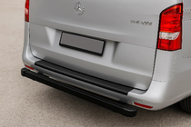 Mercedes Vito/V-class W447 2014– Zadní ochranný rám Moonlight (hliník) Šedá matná fotografie 2