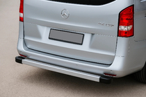 Mercedes Vito/V-class W447 2014– Zadní ochranný rám Moonlight (hliník) Šedá matná fotografie 1