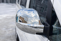 Mercedes Viano 2004–2014 Chromové kryty zpětných zrcátek VITO 2004-2010 (2 ks) Carmos - turecká ocel fotografie 9