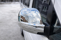 Mercedes Viano 2004–2014 Chromové kryty zpětných zrcátek VITO 2004-2010 (2 ks) Carmos - turecká ocel fotografie 1