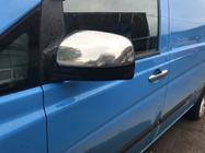 Mercedes Viano 2004–2014 Chromové kryty zpětných zrcátek VITO 2010-2014 (2 ks) OmsaLine – italská nerezová ocel fotografie 5