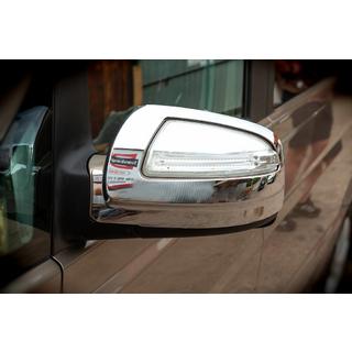 Chromové kryty zrcátek VIANO 2010-2015 (2 ks, plast) Mercedes Vito W639 2004–2014 fotografie 2