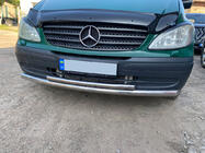 Mercedes Viano 2004–2014 Přední ochranný rám ST014 (nerez) 60/42 mm fotografie 3