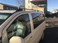 Mercedes Vito W639 2004–2014 Černé střešní podélníky Skyport (celokovové) fotografie 27
