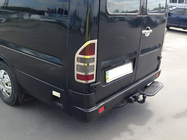 Mercedes Sprinter W901/902/903/904/905 1995–2006 Nerezové kryty zadních světel (2 ks) OmsaLine – italská nerezová ocel fotografie 1
