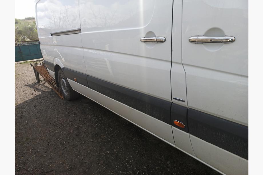 Mercedes Sprinter W906 2006–2018 Chromové kryty klik dveří (4 ks, nerez) OmsaLine – italská nerezová ocel Image