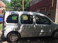 Mercedes Citan 2013–2021 Černé střešní ližiny Standardní základna, plastové patky fotografie 6