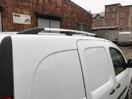 Mercedes Citan 2013–2021 Chromované střešní ližiny Standardní základna, plastové patky fotografie 2