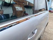 Mercedes ML W164 2005–2011 Vnější okenní lišty (4 ks, nerez) Carmos - turecká ocel fotografie 3